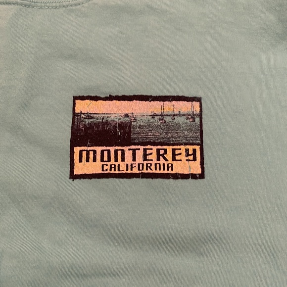 Monterey California crew neck long sleeve t-shirt 🌊 - Picture 2 of 6